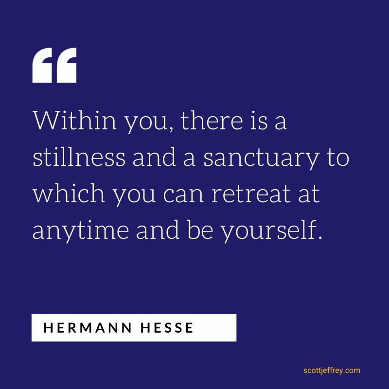 center yourself quote