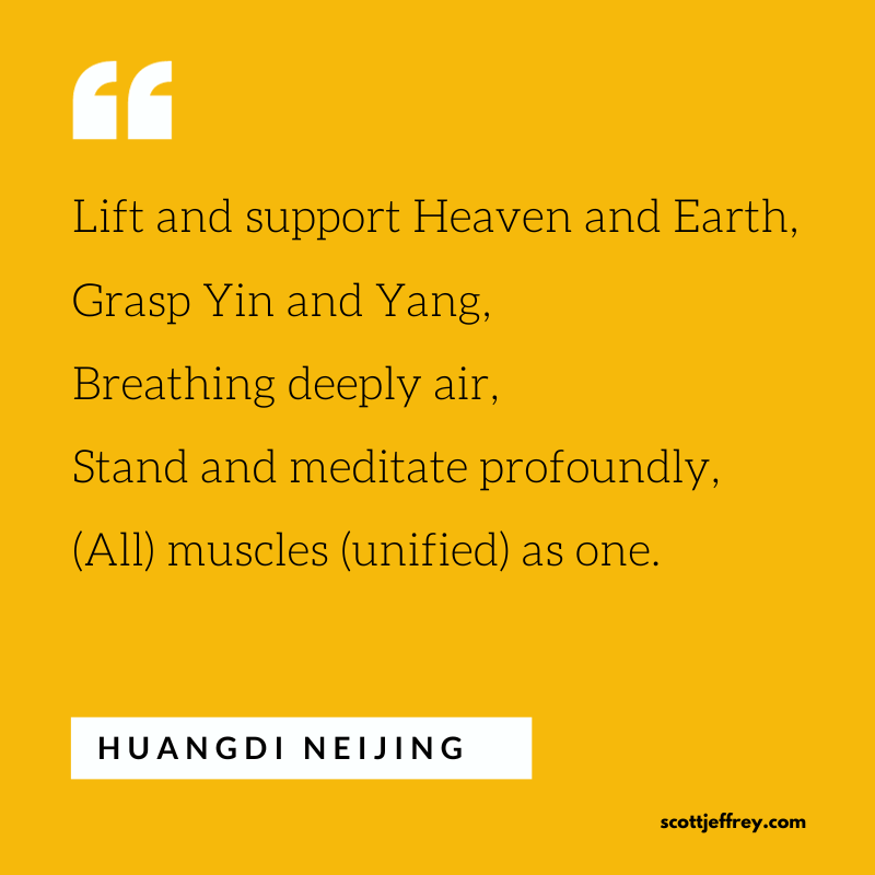 zhan zhuang quote