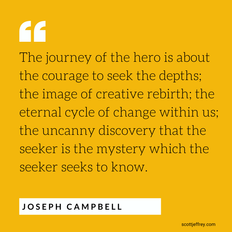 hero's journey steps joseph campbell
