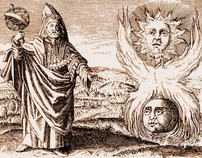 magician archetype alchemical image