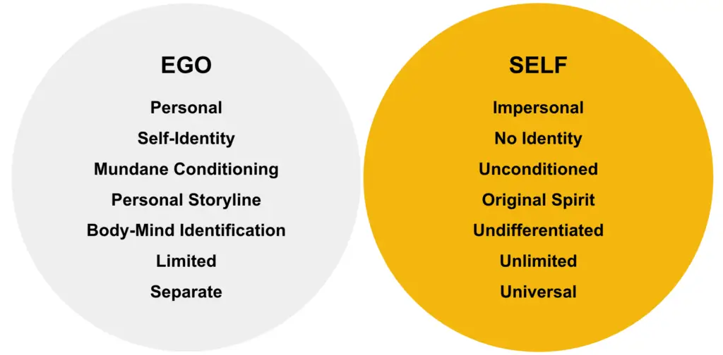 ego vs self