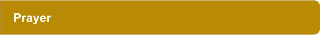 prayer-based spiritual practices list