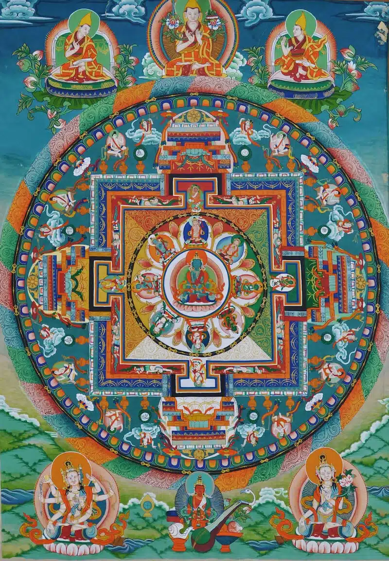 Akshyobhya mandala Thiksey Monastery Spiritual psychology
